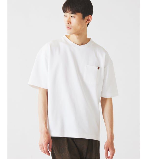 JOURNAL STANDARD relume「UNIVERSAL OVERALL 別注 ブラックラベル ポンチTシャツ」|Tシャツ・カットソー|