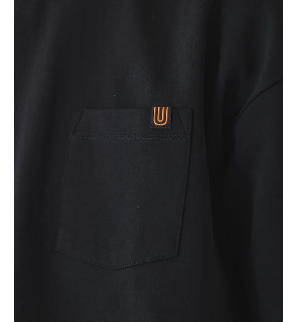 JOURNAL STANDARD relume「UNIVERSAL OVERALL 別注 ブラックラベル ポンチTシャツ」|Tシャツ・カットソー|