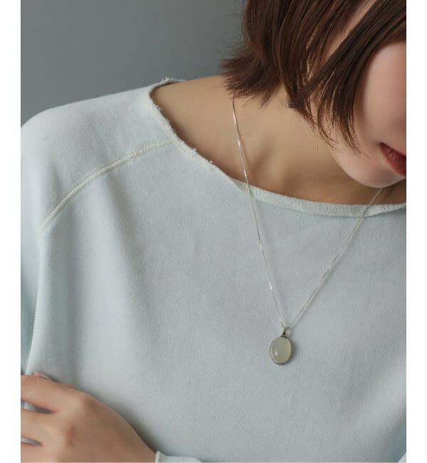 Spick and Span「【SAMH by LILAS】ムーンストーンネックレス SV」|ネックレス|シルバー