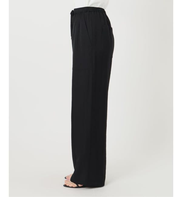 Spick and Span「《追加予約》ドレープツイルイージーファティーグパンツ」|スラックス|