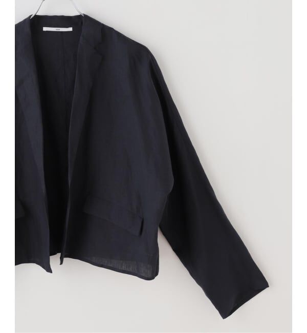 Spick and Span「TICCA / ティッカ リネンシャツジャケット」|テーラードジャケット|