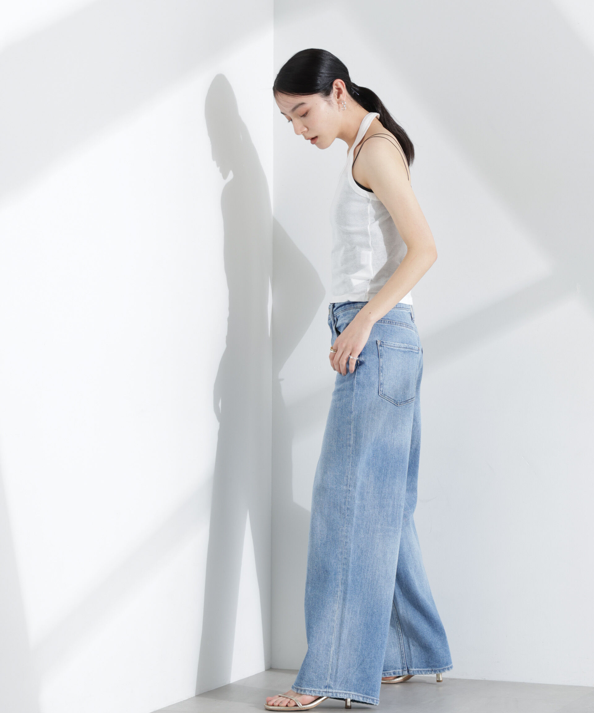 nano･universe「Robert P. Miller/Light Prib Halter tank」|Tシャツ・カットソー|
