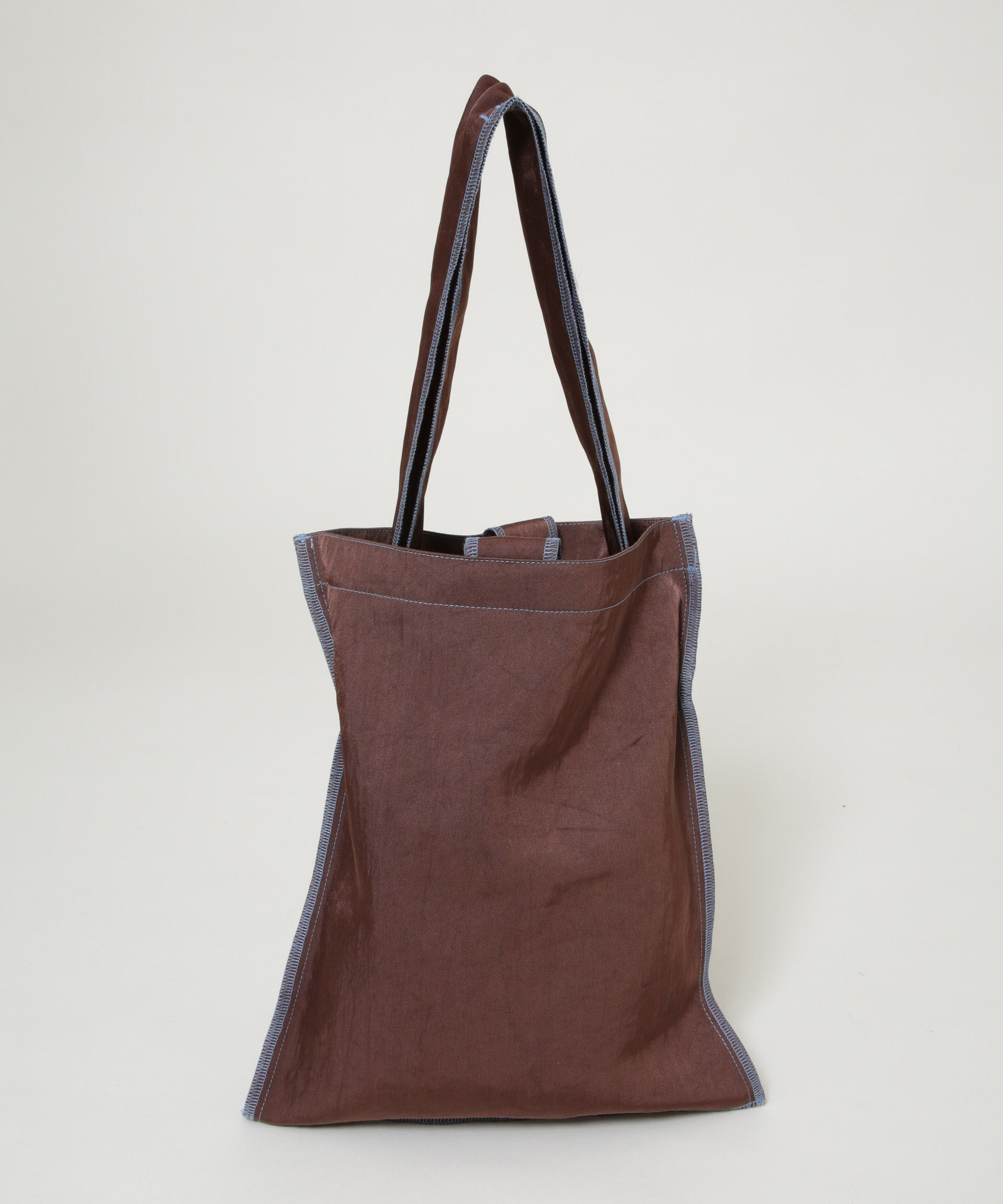 nano･universe「ITTI/別注 MARY INSIDE OUT TOTE - M」|ショルダー・メッセンジャー|ブラウン