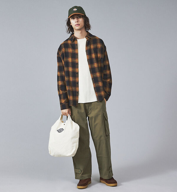 ABAHOUSE「【Dickes /ディッキーズ】CANVAS 2WAY SHOULDER」|ショルダー・メッセンジャー|