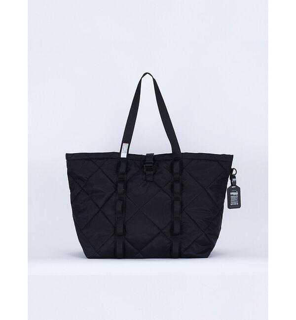 ABAHOUSE「【WEEKEND(ER)/ウィークエンダー】 QUILTED TOTE /トート」|トートバッグ|ブラック