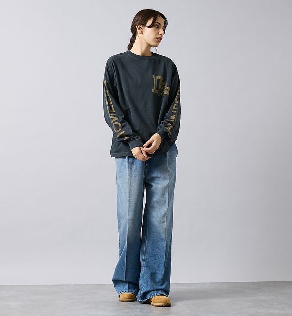 ABAHOUSE「【REMI RELIEF / レミ レリーフ】  HARD SP加工 20/天竺」|Tシャツ・カットソー|