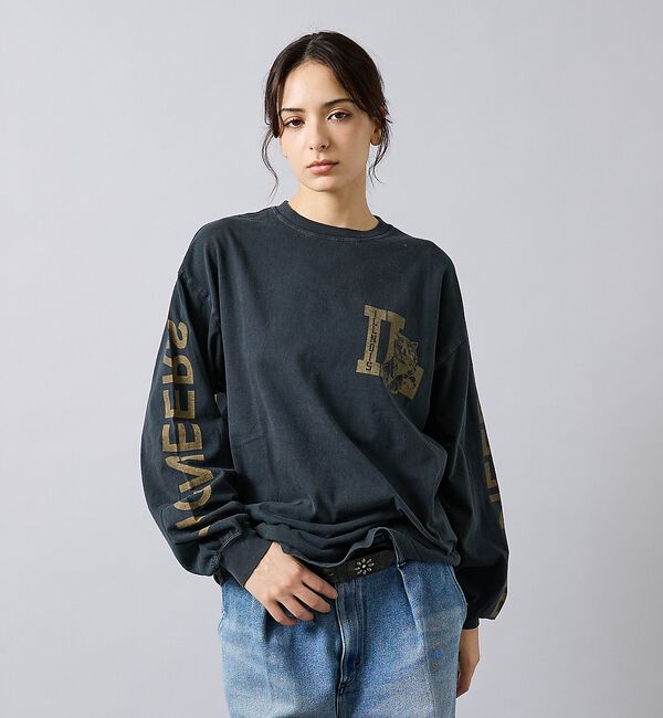 ABAHOUSE「【REMI RELIEF / レミ レリーフ】  HARD SP加工 20/天竺」|Tシャツ・カットソー|ブラック