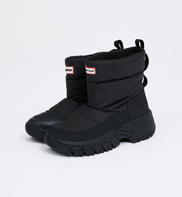 Rouge vif「【HUNTER/ハンター】INTREPID WANDERER SNOW BOOT」|ショートブーツ|