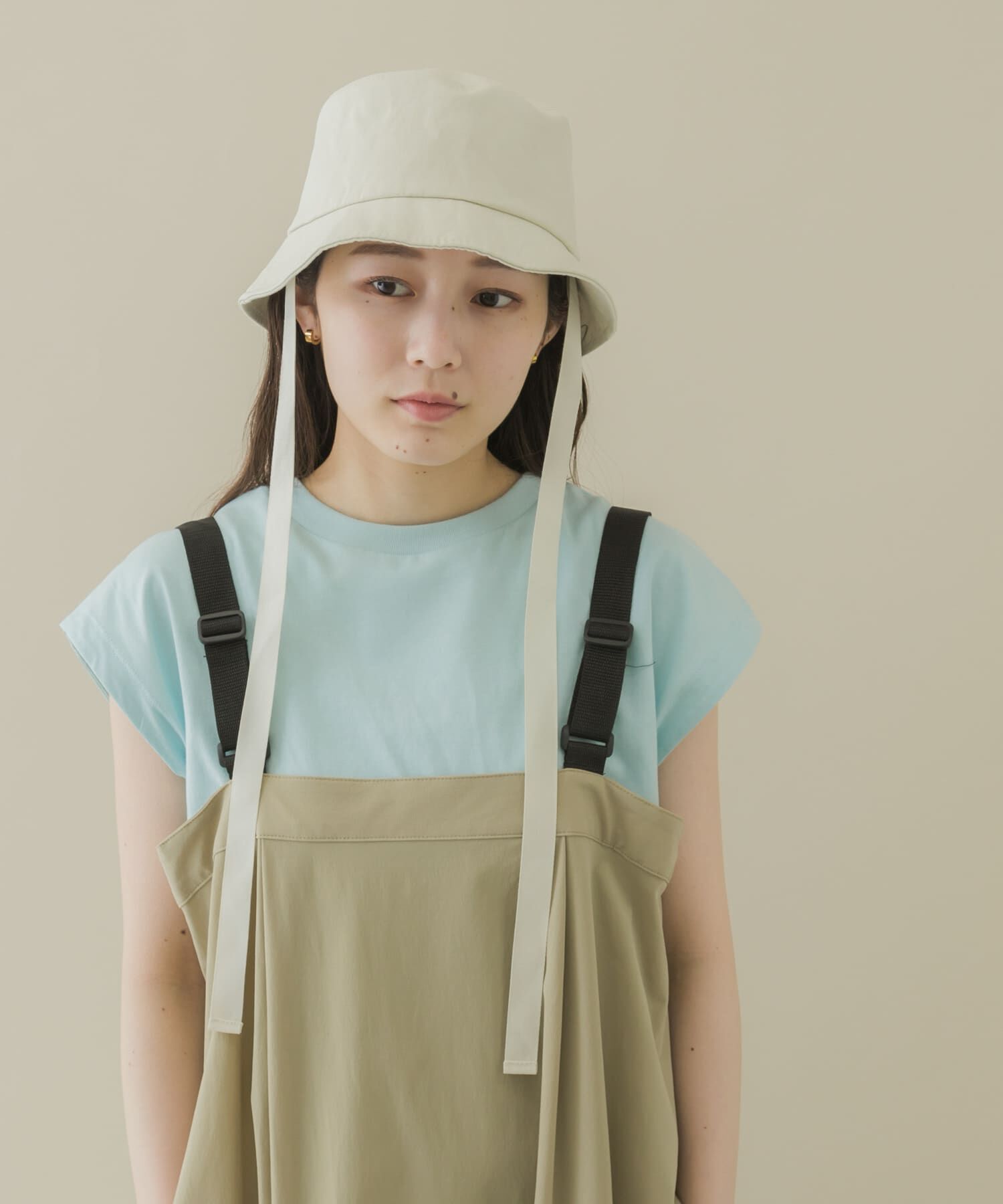 SMELLY「コットンリボンバケットハット」|ハット|