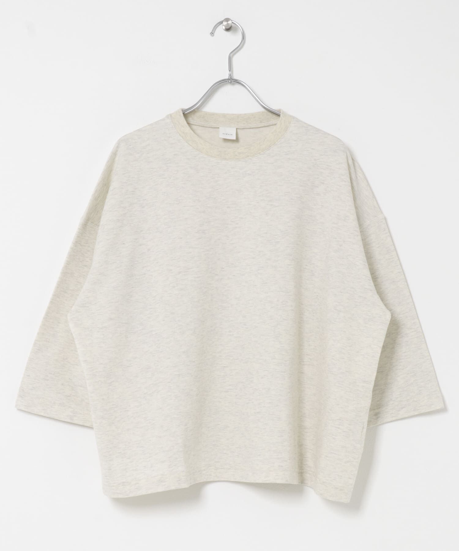 かぐれ「コットンインレー6分袖プルオーバー」|Tシャツ・カットソー|