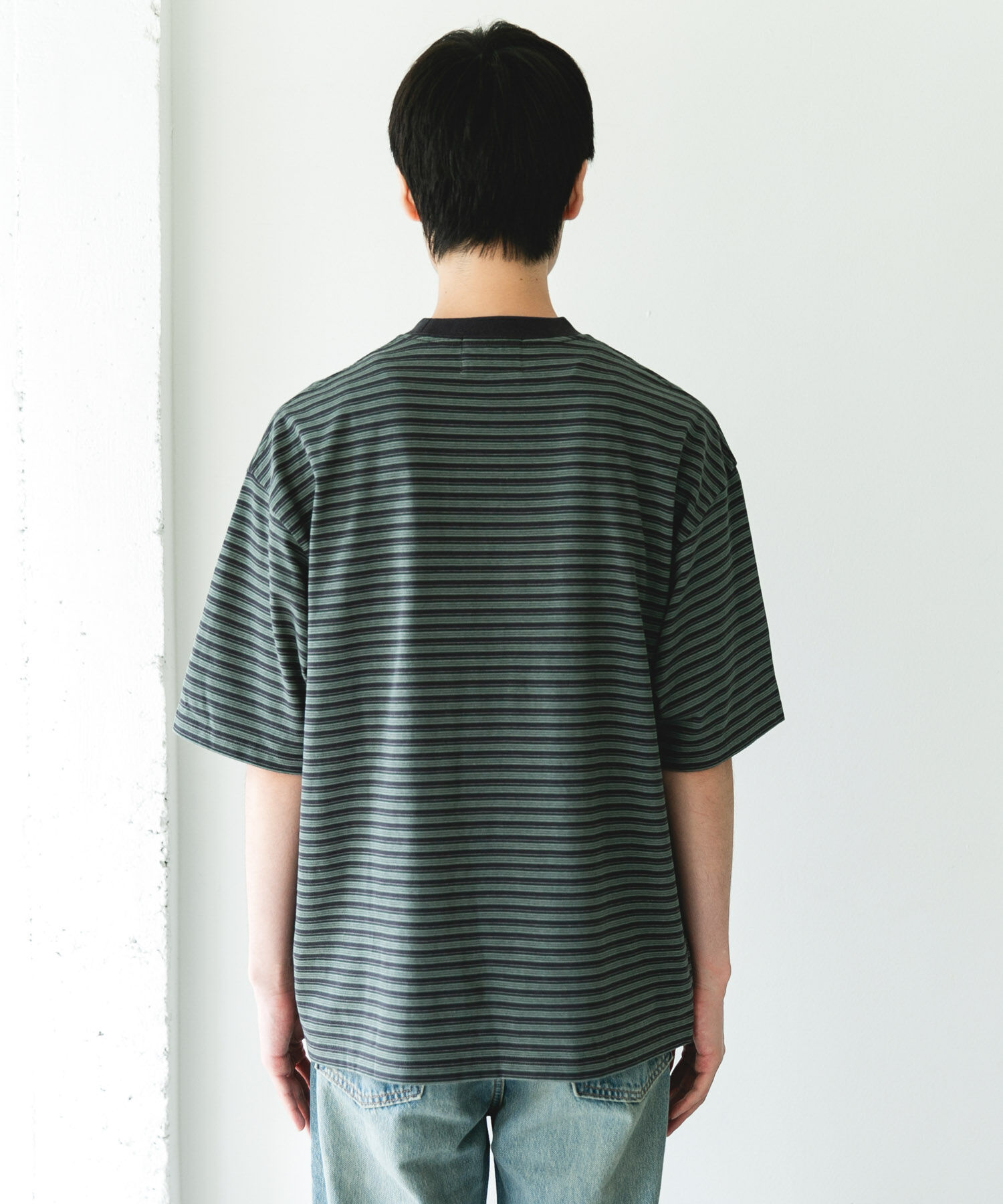 URBAN RESEARCH DOORS「OUTDOOREXCHANGE ボーダーTシャツ」|Tシャツ・カットソー|