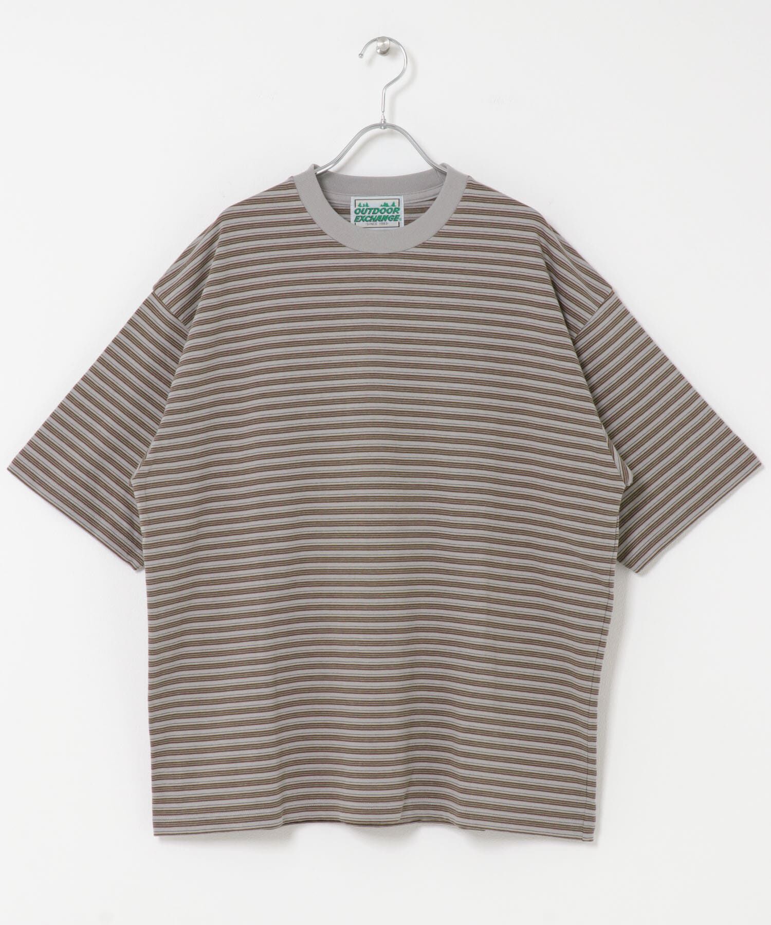URBAN RESEARCH DOORS「OUTDOOREXCHANGE ボーダーTシャツ」|Tシャツ・カットソー|