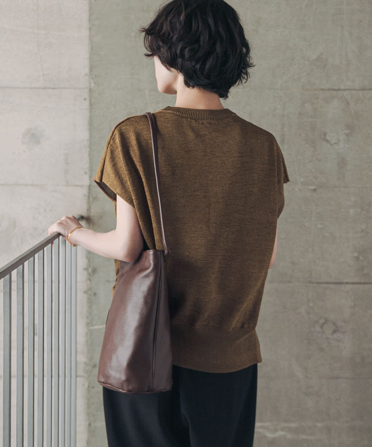 URBAN RESEARCH DOORS「『洗濯可/UVカット』『UR TECH』Aircareフレンチニットプルオーバー」|その他|