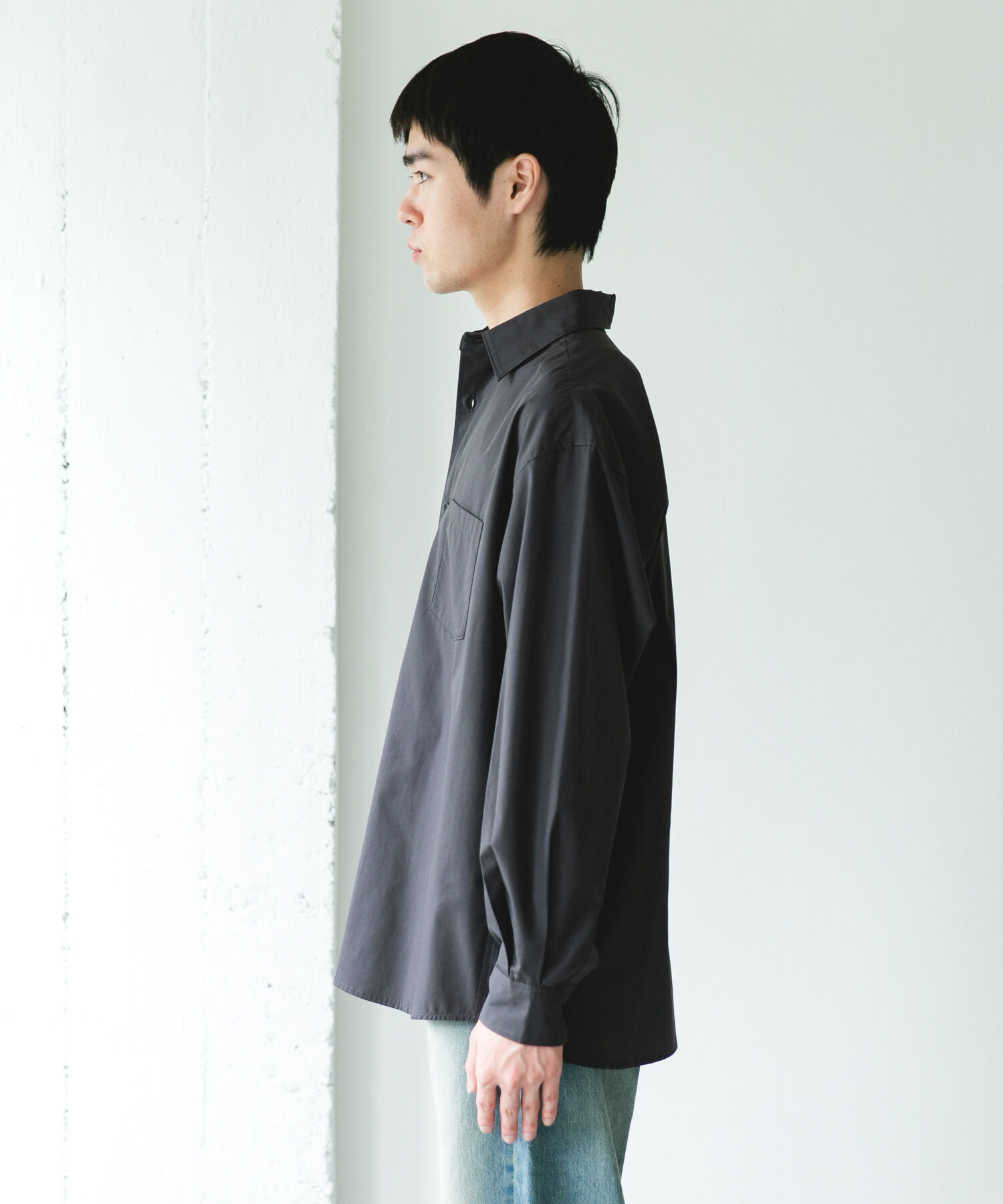 URBAN RESEARCH DOORS「『速乾/イージーケア/UVカット』『URTECH』Aircare ロングスリーブシャツ」|シャツ・ブラウス|