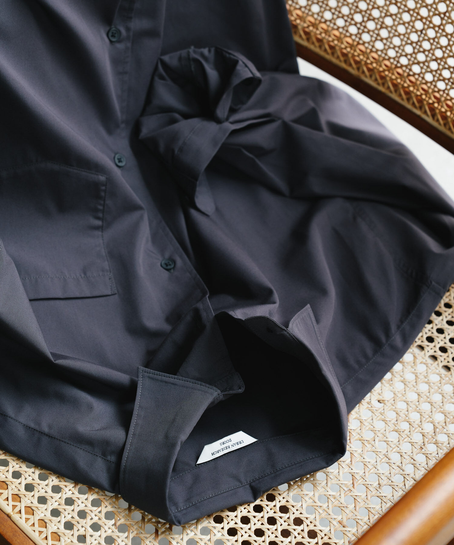 URBAN RESEARCH DOORS「『速乾/イージーケア/UVカット』『URTECH』Aircare ロングスリーブシャツ」|シャツ・ブラウス|