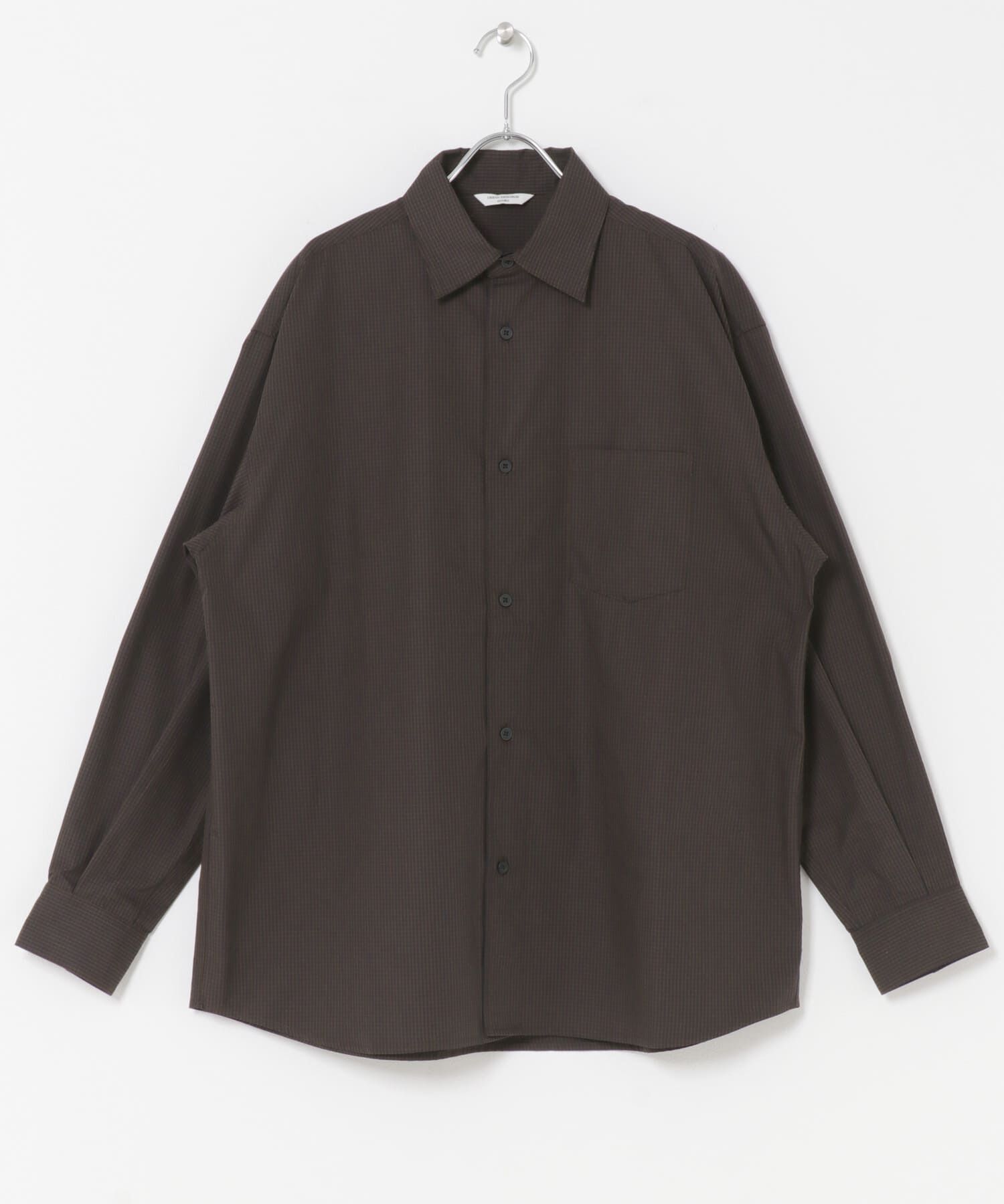 URBAN RESEARCH DOORS「『速乾/イージーケア/UVカット』『URTECH』Aircare ロングスリーブシャツ」|シャツ・ブラウス|