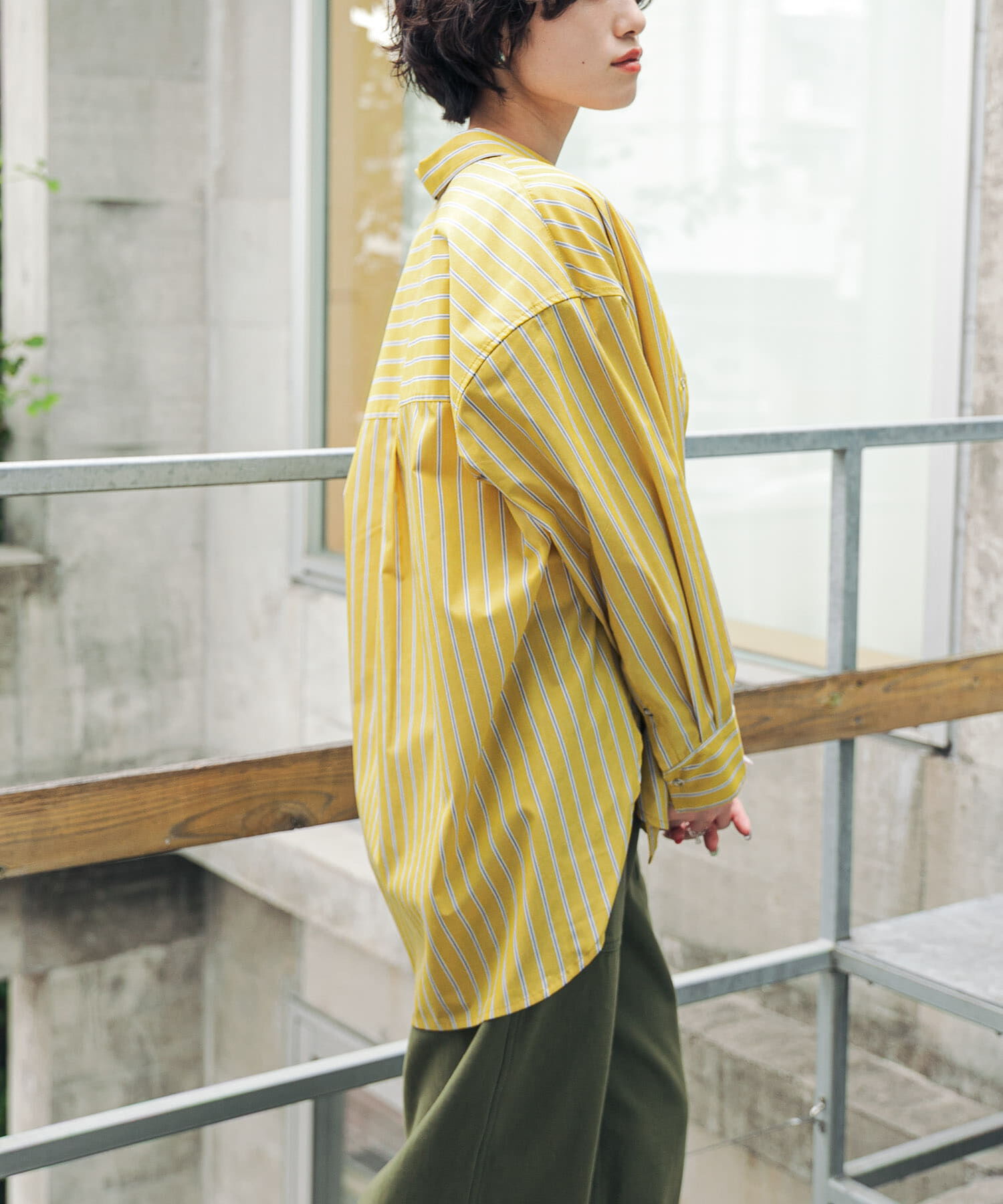 URBAN RESEARCH DOORS「『速乾/イージーケア/UVカット』『UR TECH』Aircareリングドットシャツ」|シャツ・ブラウス|