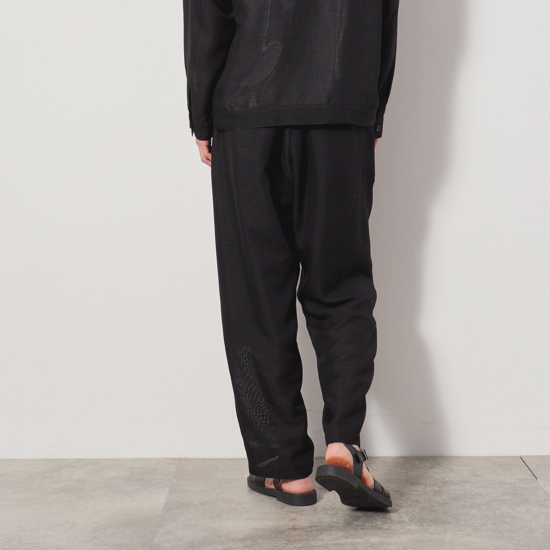 THE SHOP TK「パナマメッシュ ワイドパンツ セットアップ可」|その他|