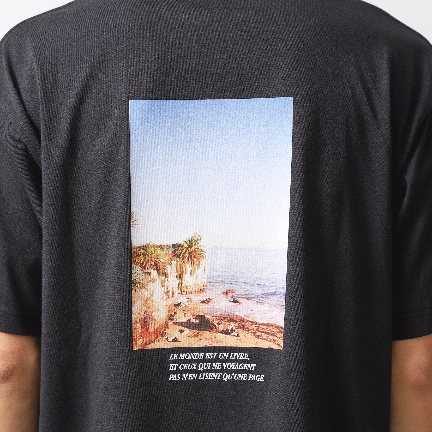THE SHOP TK「【旅するTシャツ】フォトプリント 洗濯機OK/サスティナブル」|Tシャツ・カットソー|