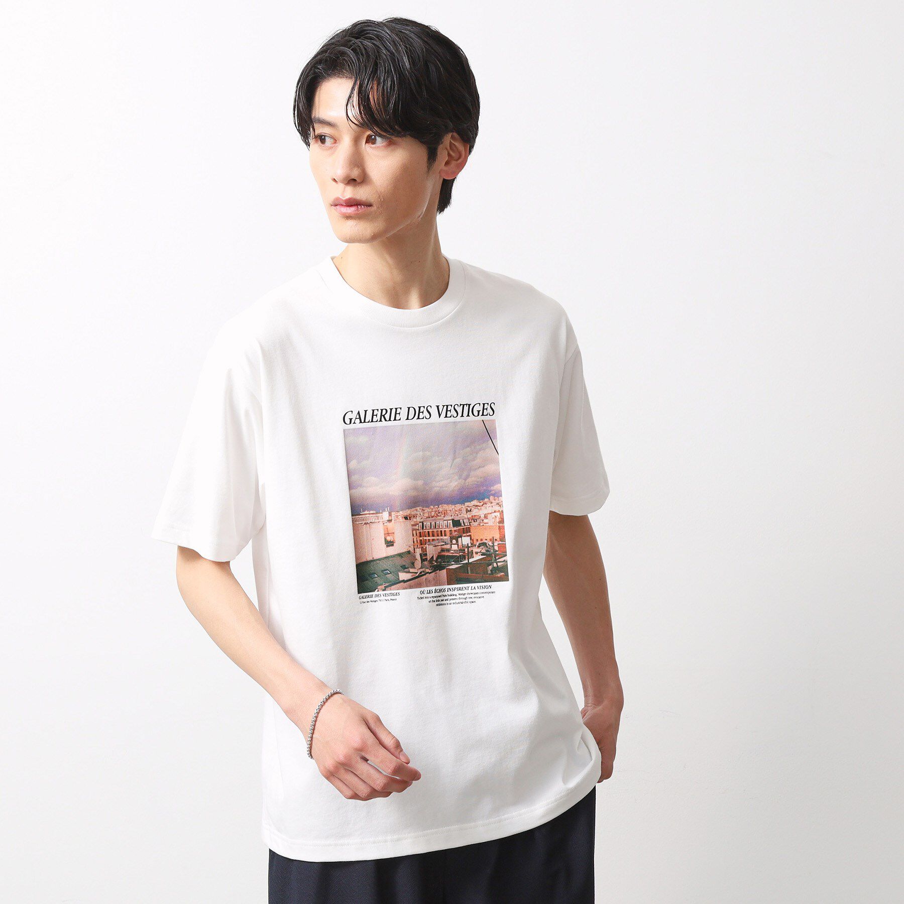 THE SHOP TK「【旅するTシャツ】フォトプリント 洗濯機OK/サスティナブル」|Tシャツ・カットソー|