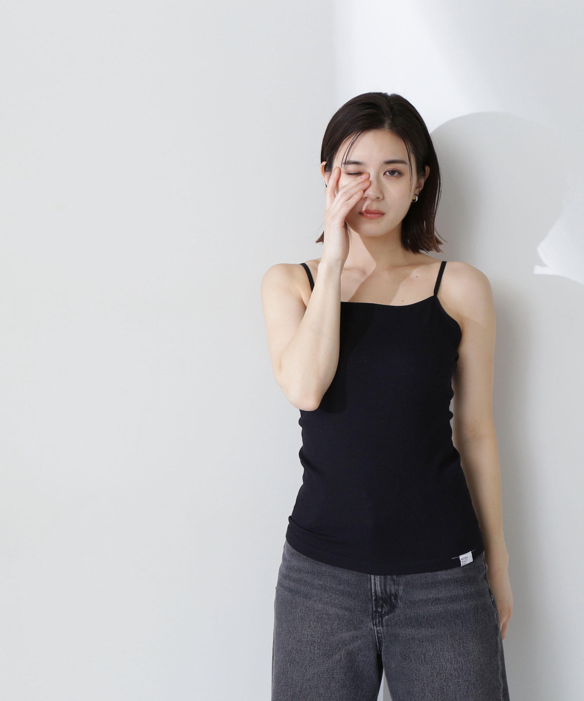  「<Oggi掲載>カップインバックシャンキャミソール」|Tシャツ・カットソー|