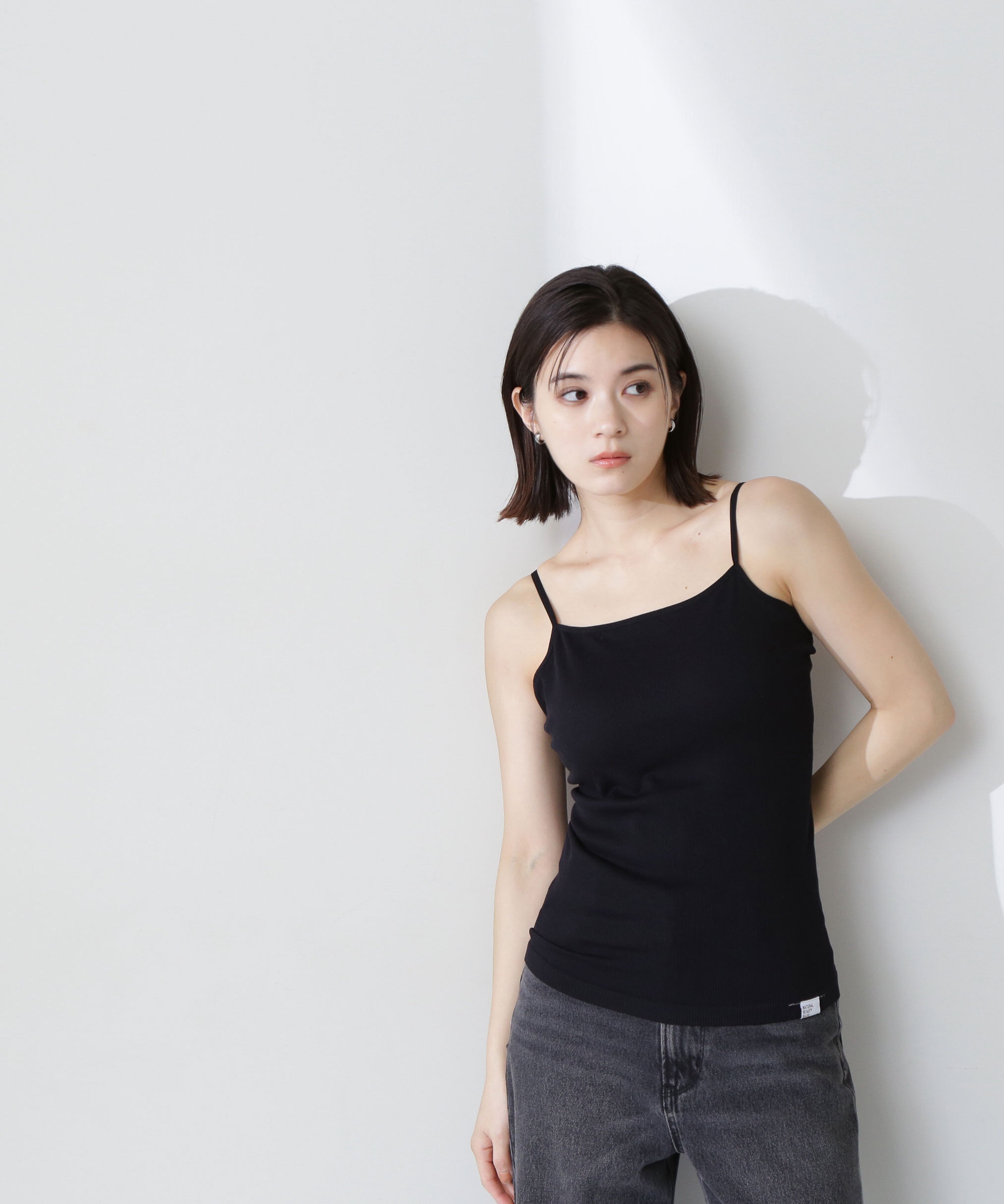  「<Oggi掲載>カップインバックシャンキャミソール」|Tシャツ・カットソー|