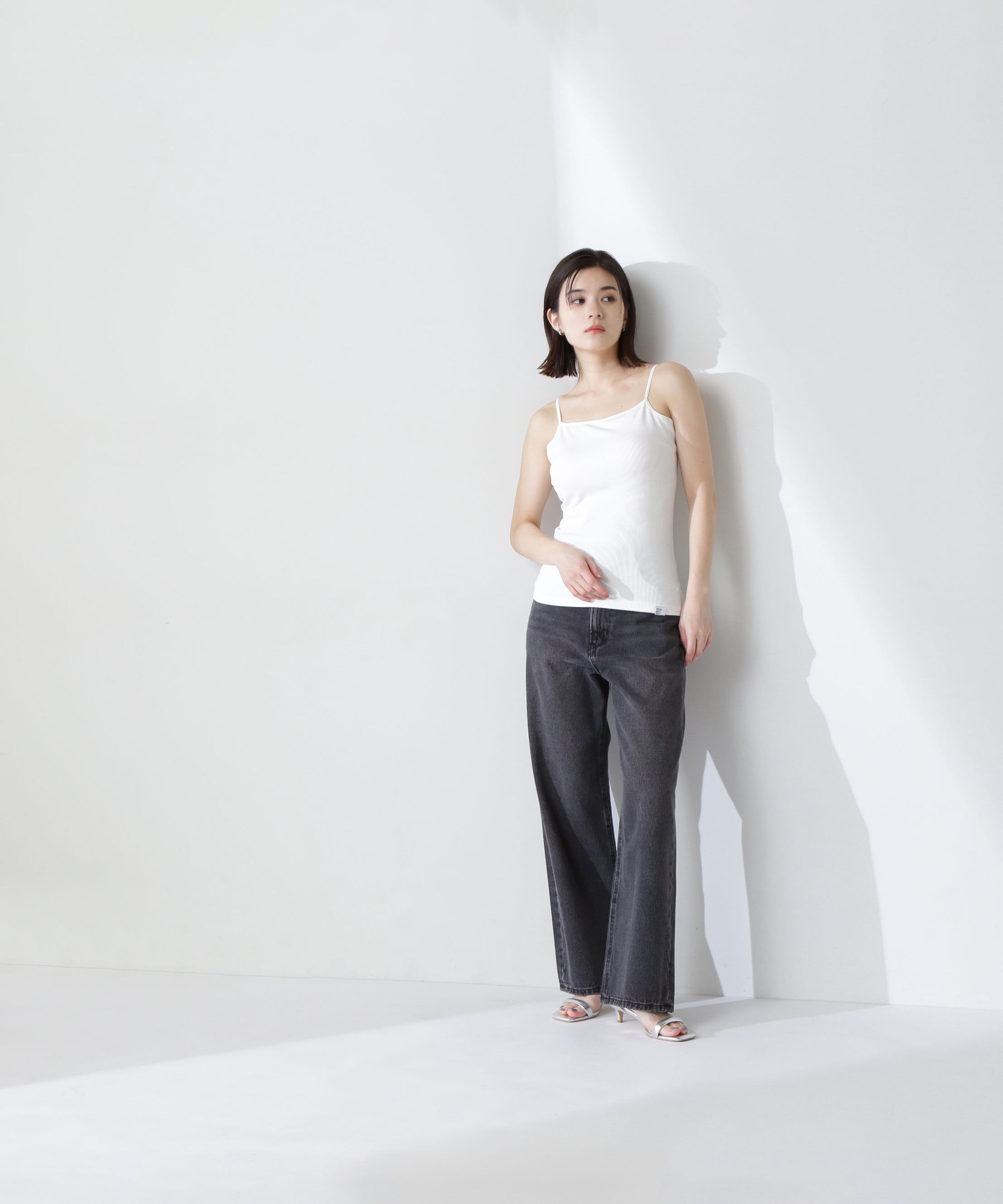  「<Oggi掲載>カップインバックシャンキャミソール」|Tシャツ・カットソー|