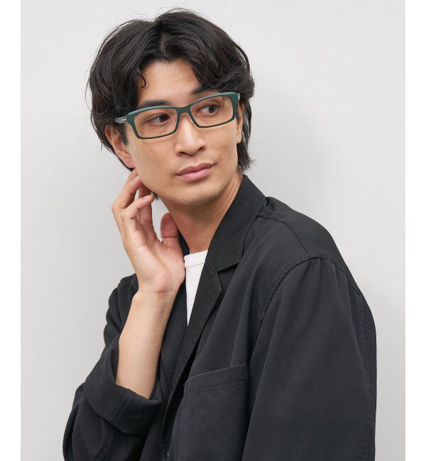  「ウェリントン型メガネ｜ビジネス｜Zoff｜SMART REGULAR CALRO レンズ交換券付」|メガネ|
