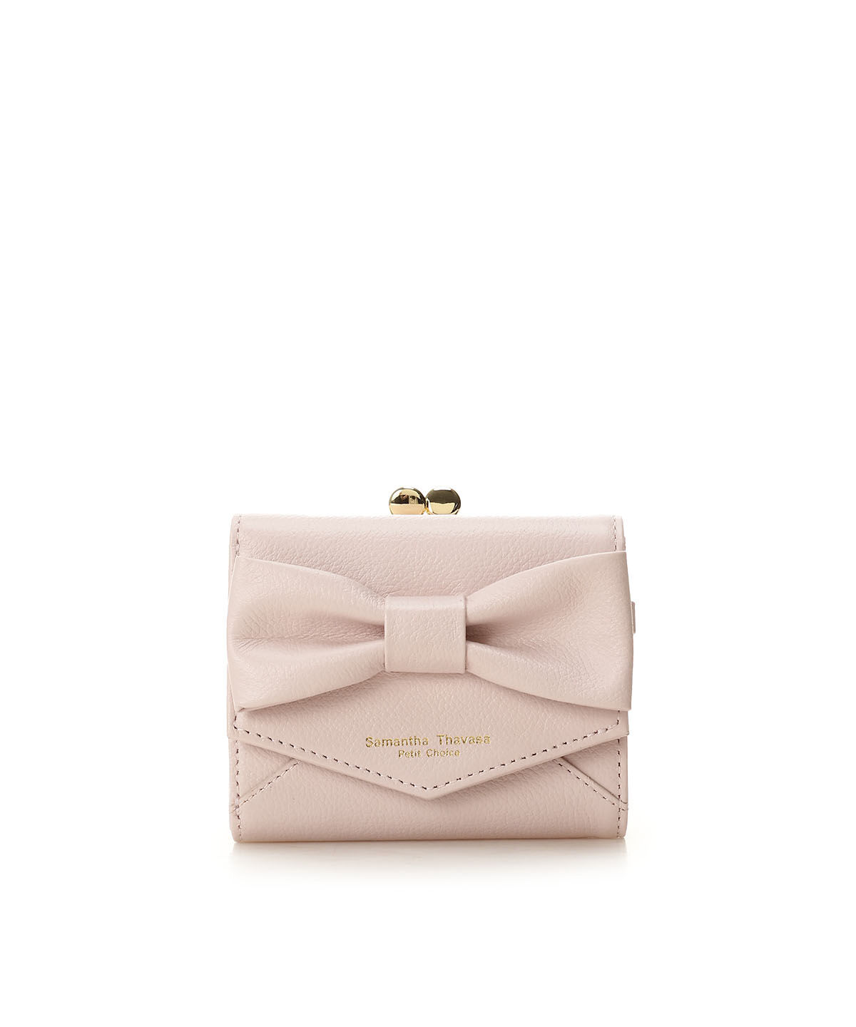 Samantha Thavasa Petit Choice「ビッグリボン 折財布」|財布|ピンク