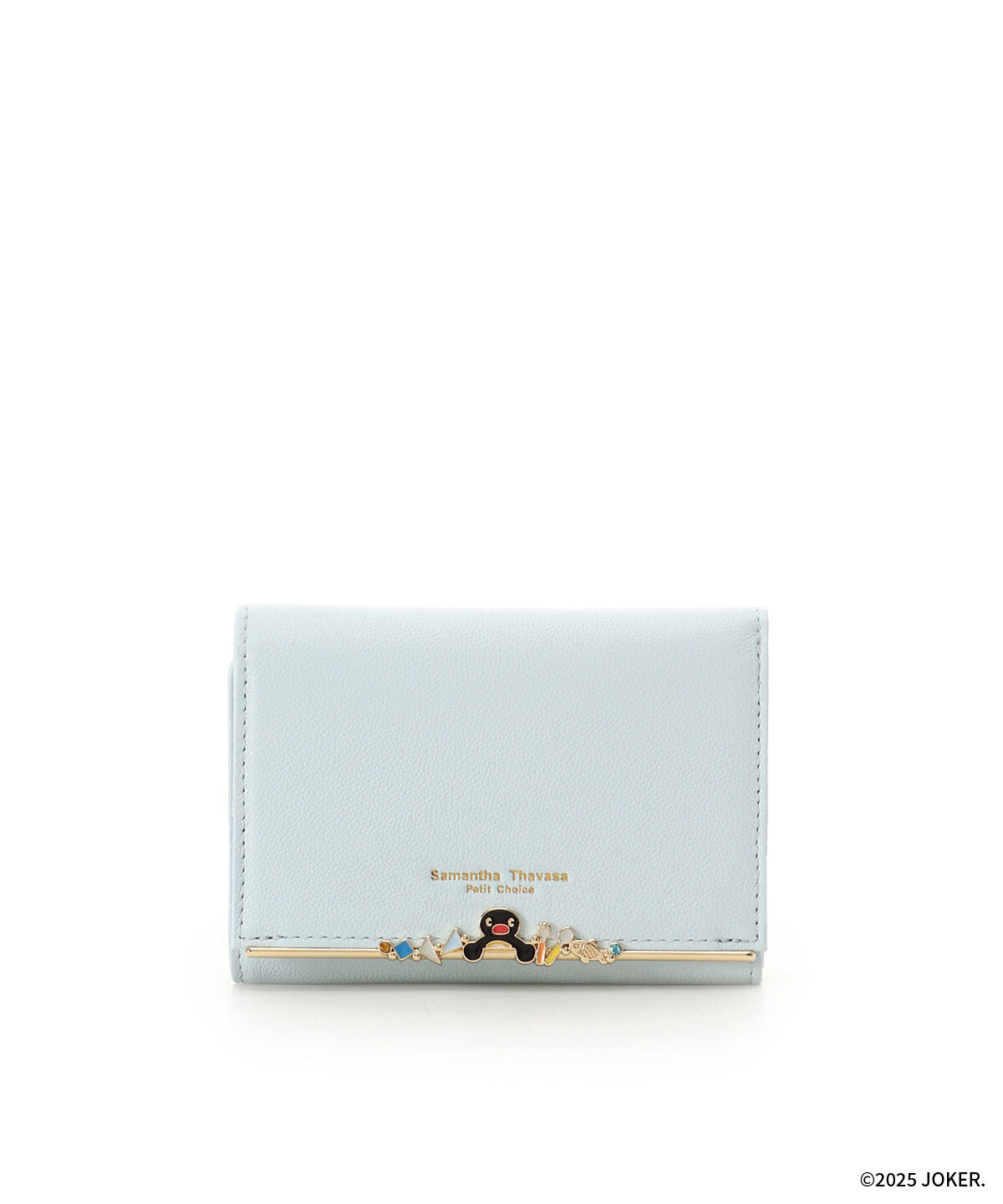 Samantha Thavasa Petit Choice「「PINGU(TM)コレクション」 折財布(ピングー)」|財布|ライトブルー