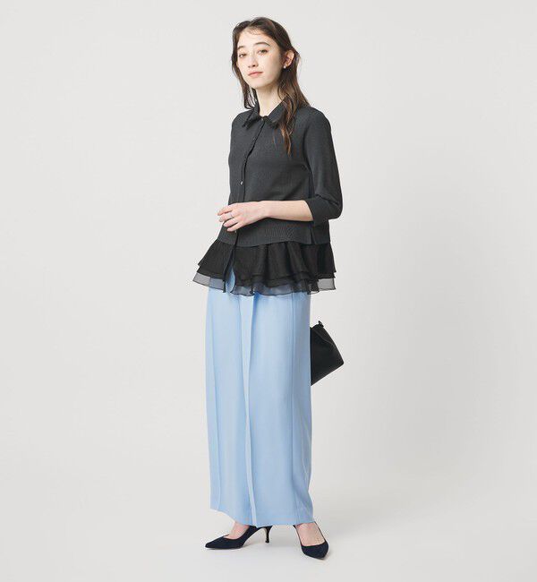 UNITED ARROWS「レディー ポロニット 」|カーディガン|