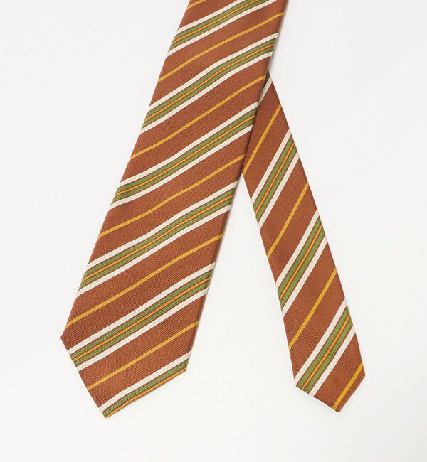 UNITED ARROWS green label relaxing「GLR 8.0cm ストライプ4 ITALY ネクタイ」|ネクタイ・蝶ネクタイ|
