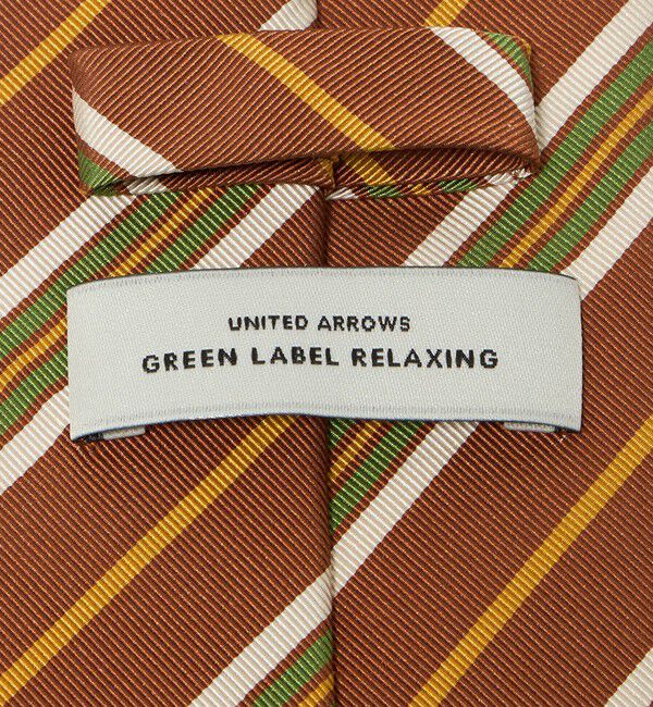 UNITED ARROWS green label relaxing「GLR 8.0cm ストライプ4 ITALY ネクタイ」|ネクタイ・蝶ネクタイ|