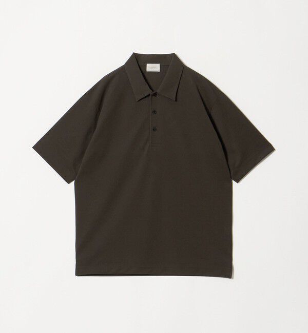 UNITED ARROWS green label relaxing「アイスコットン カノコ ポロシャツ -接触冷感-」|ポロシャツ|DK.BROWN