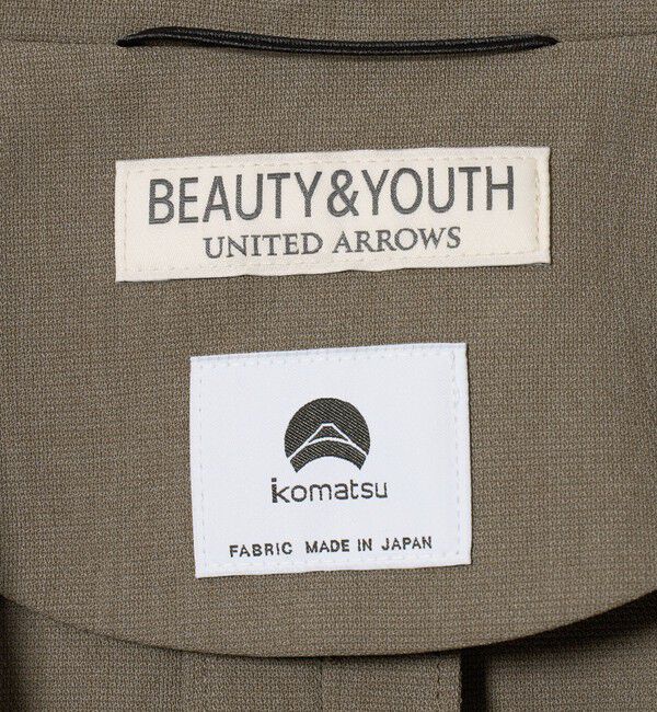 BEAUTY&YOUTH UNITED ARROWS「KOMATSU ドビー リラックス ジャケット ストレッチ 吸水速乾 セットアップ対応」|テーラードジャケット|