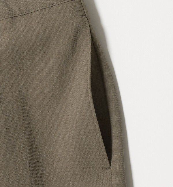 BEAUTY&YOUTH UNITED ARROWS「KOMATSU ドビー イージー テーパード パンツ NO.9 ストレッチ 吸水速乾 セットアップ対応」|チノ|