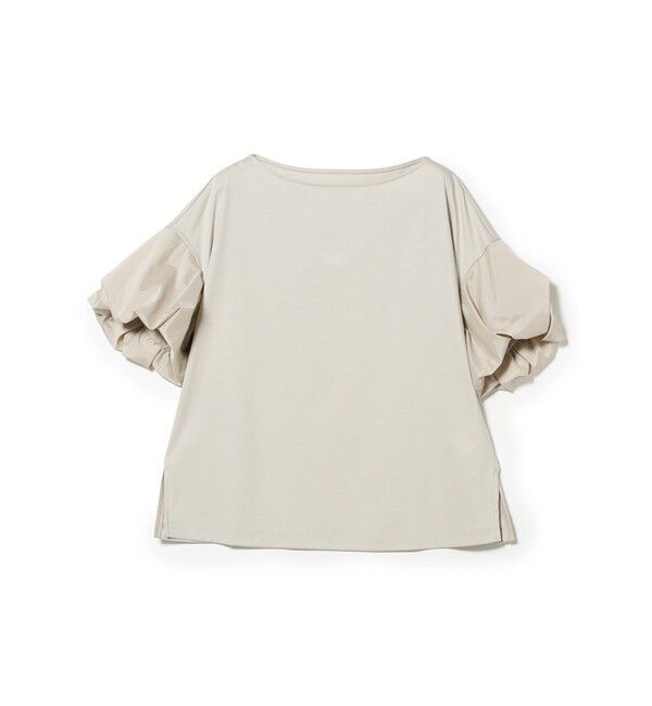 Demi-Luxe BEAMS 「タフタ バルーン スリーブ プルオーバー」|Tシャツ・カットソー|