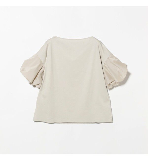 Demi-Luxe BEAMS 「タフタ バルーン スリーブ プルオーバー」|Tシャツ・カットソー|