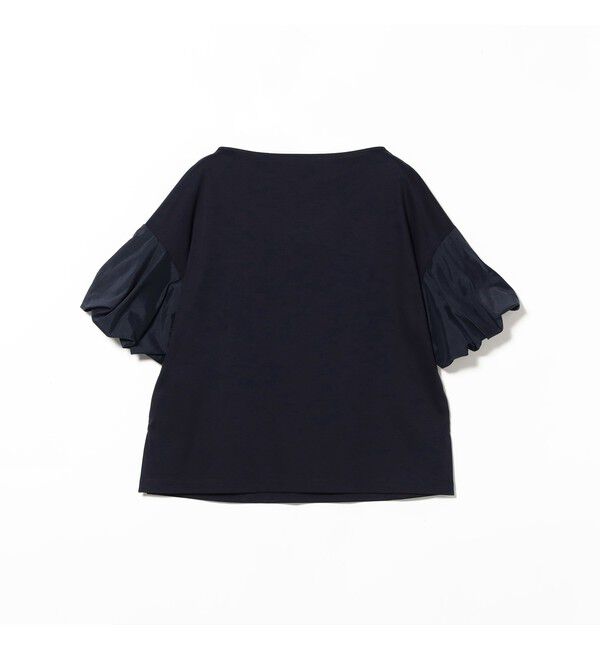 Demi-Luxe BEAMS 「タフタ バルーン スリーブ プルオーバー」|Tシャツ・カットソー|