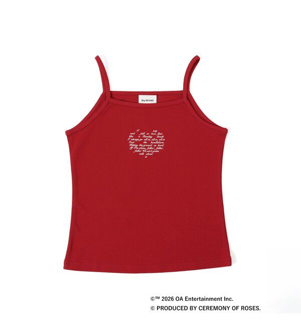 Ray BEAMS 「JENNIE / Logo Camisole」|Tシャツ・カットソー|