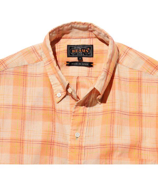 BEAMS PLUS「B.D. Classic-fit COTTON Linen Ikat」|シャツ・ブラウス|