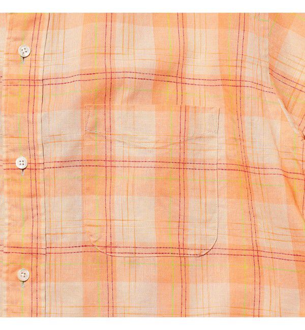 BEAMS PLUS「B.D. Classic-fit COTTON Linen Ikat」|シャツ・ブラウス|