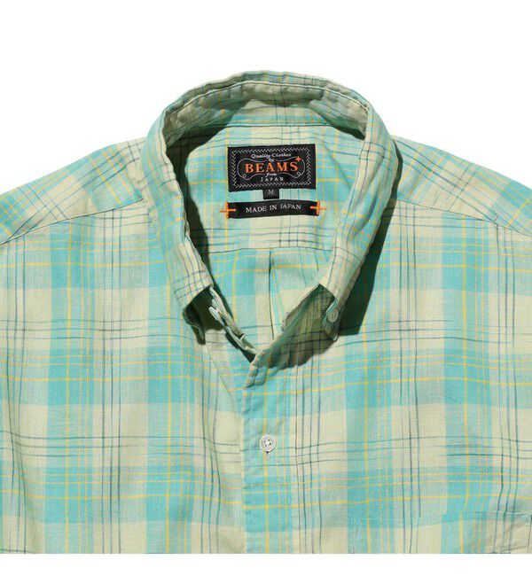 BEAMS PLUS「B.D. Classic-fit COTTON Linen Ikat」|シャツ・ブラウス|
