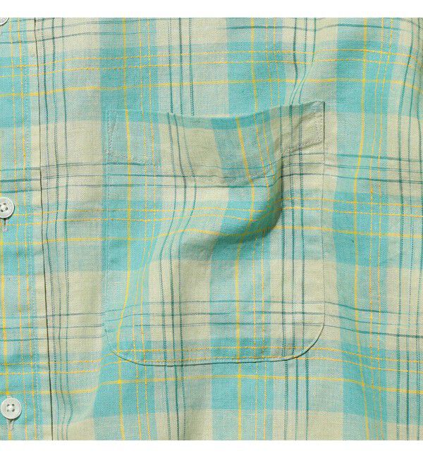BEAMS PLUS「B.D. Classic-fit COTTON Linen Ikat」|シャツ・ブラウス|