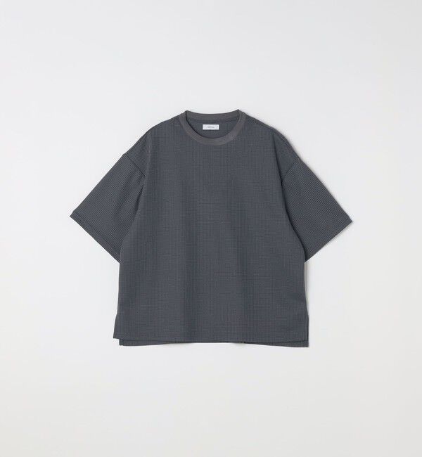 SHIPS any「SHIPS any: ワッフル リラックス クルーネック Tシャツ◇」|Tシャツ・カットソー|