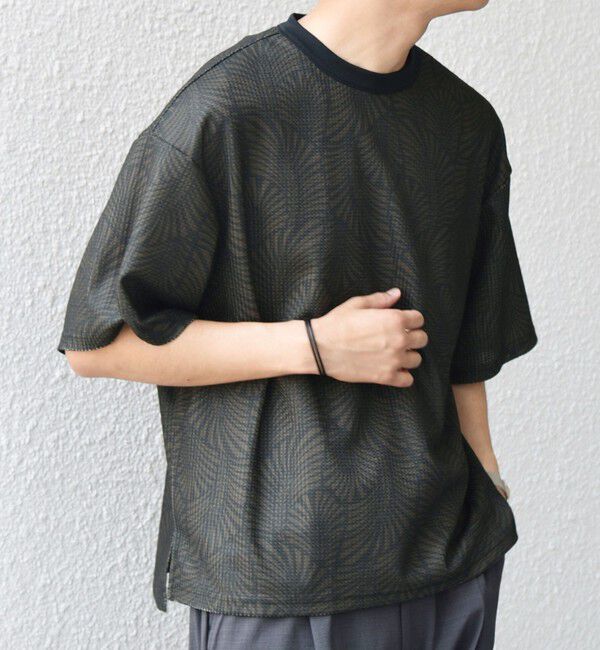 SHIPS any「SHIPS any: ワッフル リラックス クルーネック Tシャツ◇」|Tシャツ・カットソー|