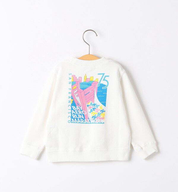 SHIPS KIDS「SHIPS KIDS:80～90cm /ヴィンテージ プリント スウェット」|スウェット・ジャージ|