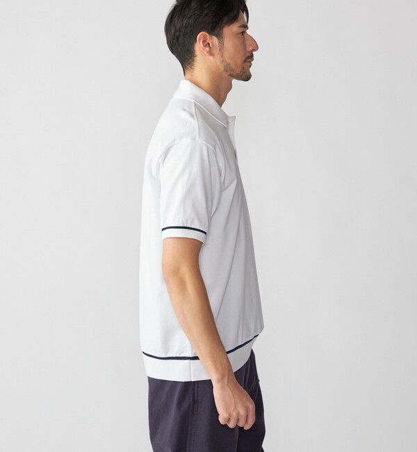 SHIPS「【SHIPS別注】LACOSTE: シャンティイー トリム ポロシャツ」|ポロシャツ|
