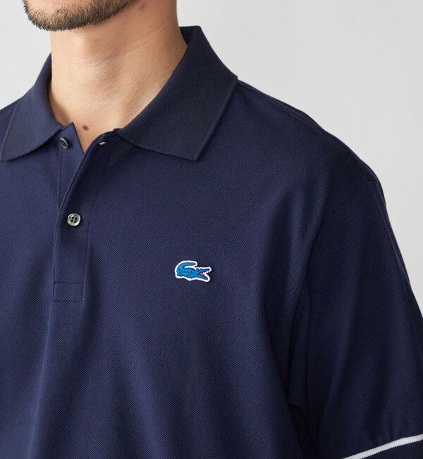 SHIPS「【SHIPS別注】LACOSTE: シャンティイー トリム ポロシャツ」|ポロシャツ|