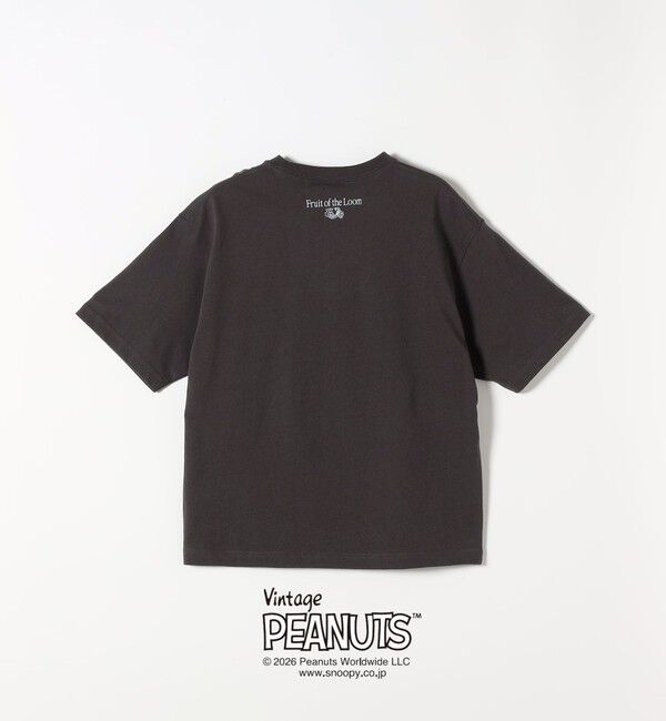 SHIPS any「FRUIT OF THE LOOM:〈洗濯機可能〉PEANUTS 刺繍 TEE」|Tシャツ・カットソー|